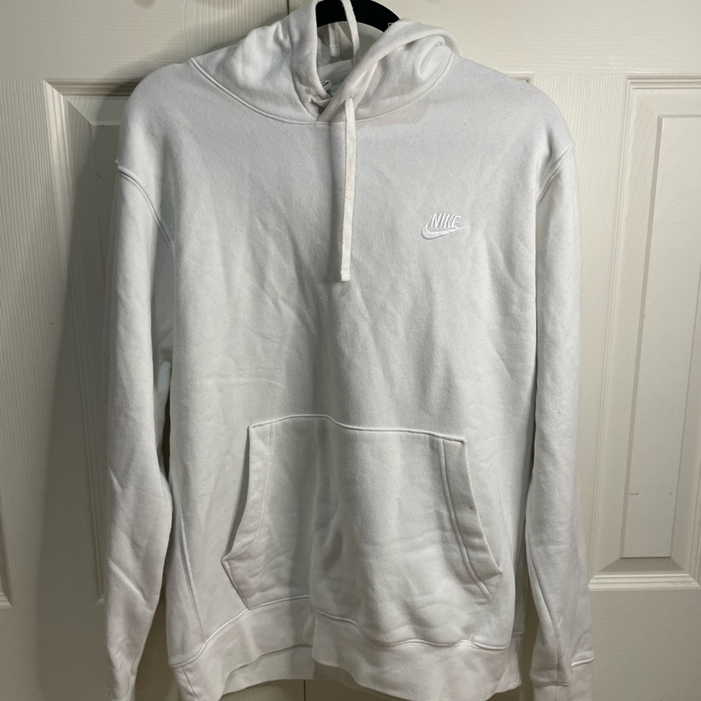 Nike Men's Classic White Hoodie